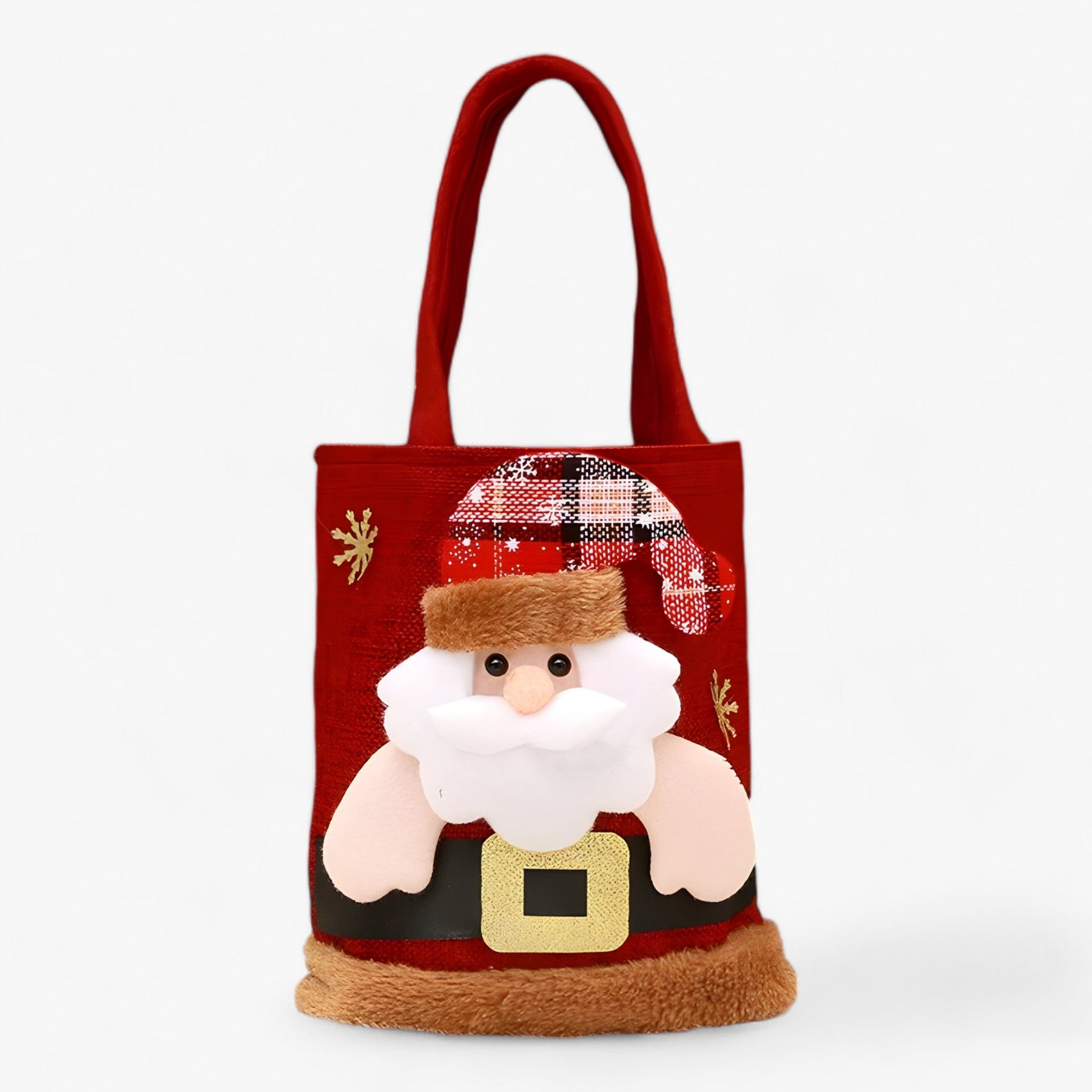 bags : KerstBeer | Kerstcadeauzakjes - Perfect voor het bewaren van uw feestelijke cadeaus en snoepjes in Kerstman 10 STUKS van Pantino