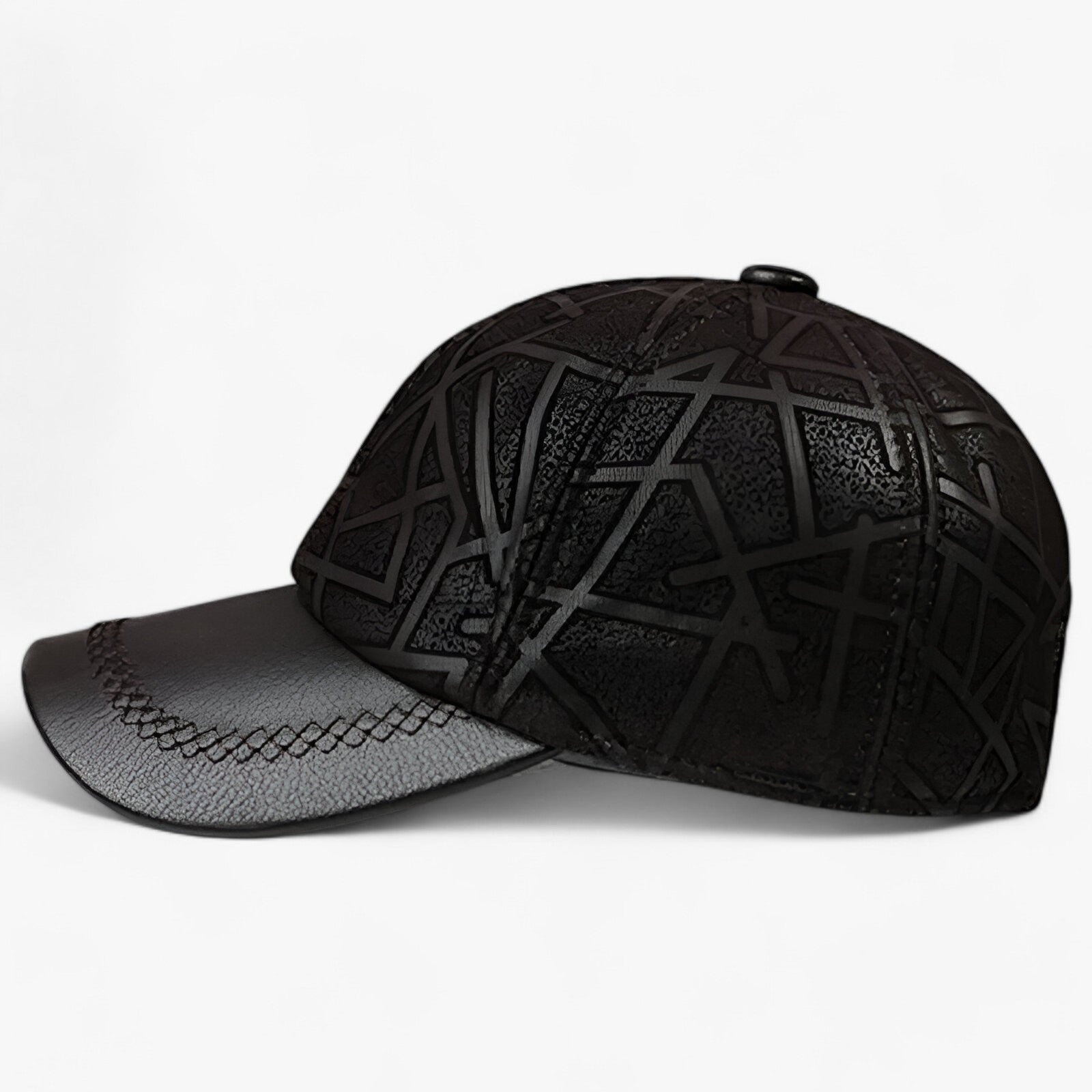 men's fashion : Justin | Stijlvolle Leren Pet - Tijdloze Elegantie in van Pantinoshop