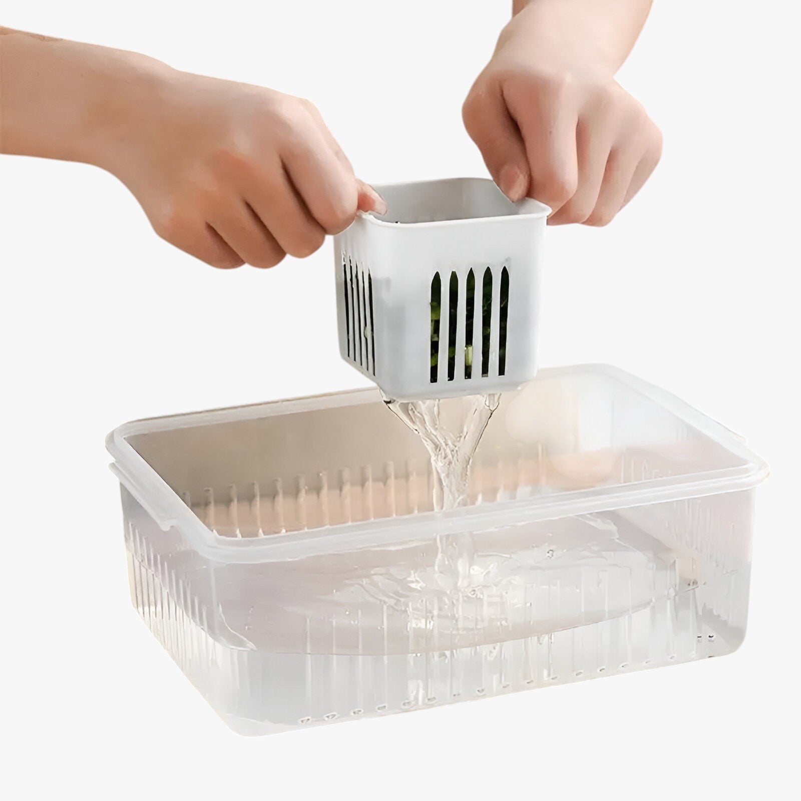 home & garden : Emma | FreshBox Transparante Organizer voor Verse Producten in van Pantinoshop