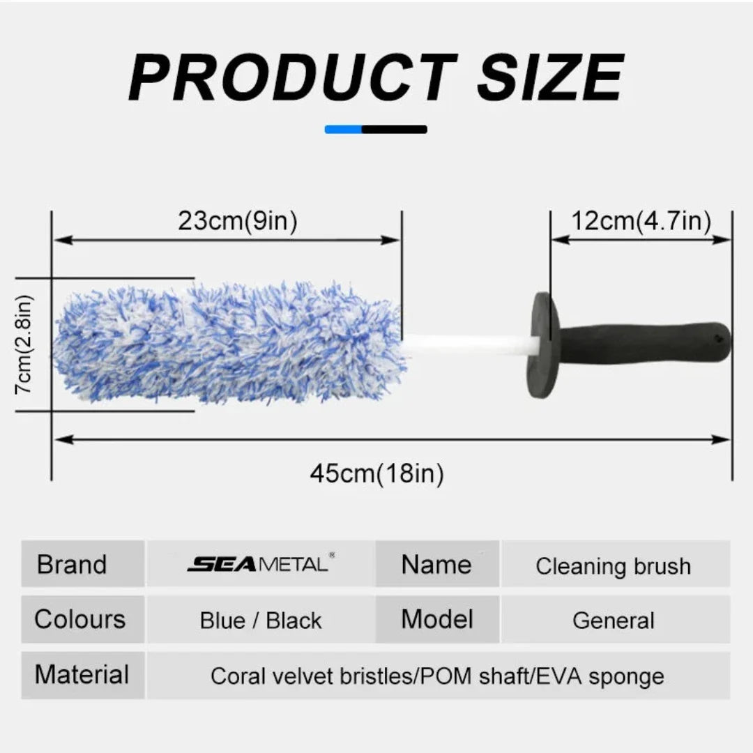 other : Wasborstel Microfiber - Diepe Reiniging in van Pantino