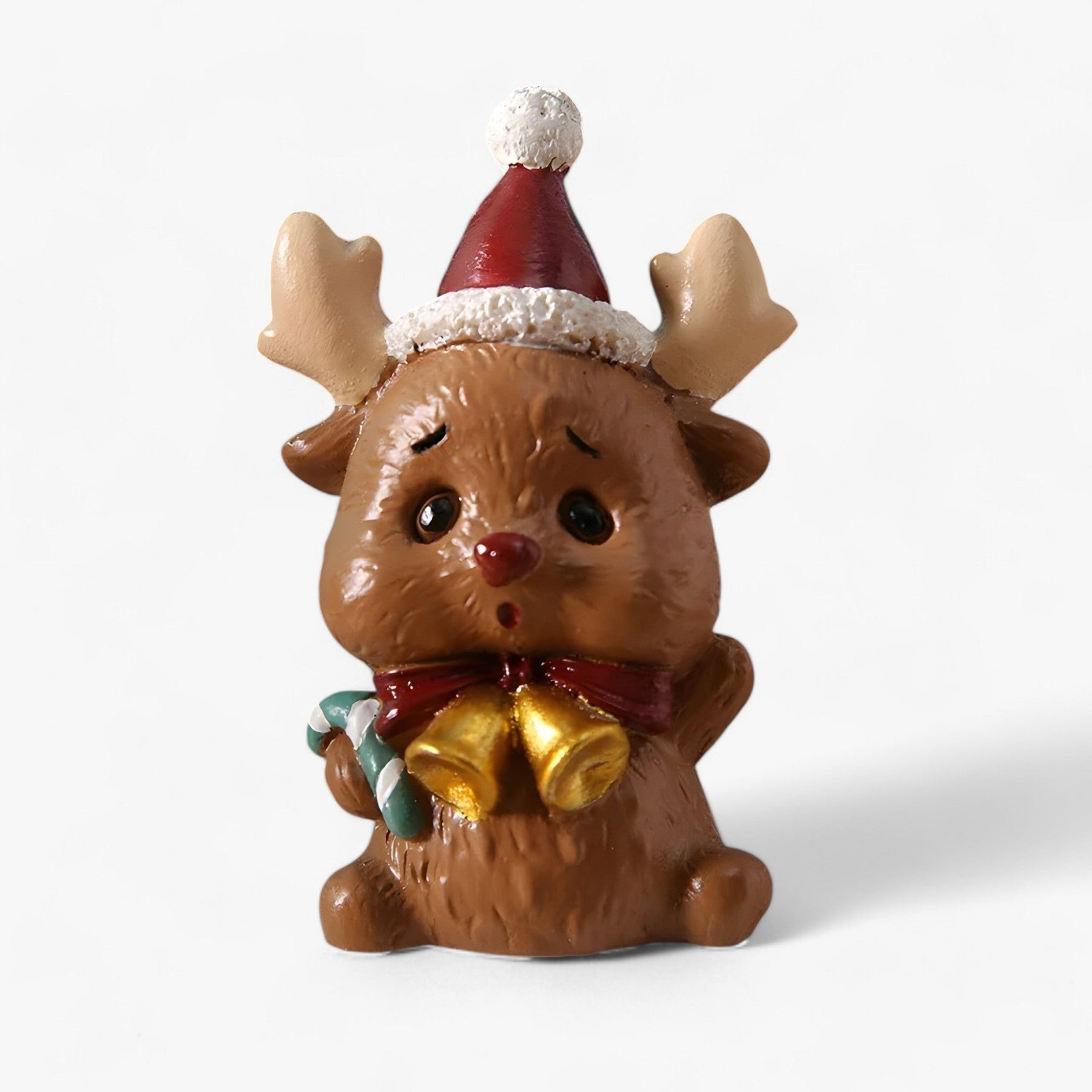 home & garden : Kerstgeest | Micro Landschap Kerstdecoraties - Voeg een Schattige Touch Toe aan Uw Bureau en Auto in Het hert van Pantinoshop
