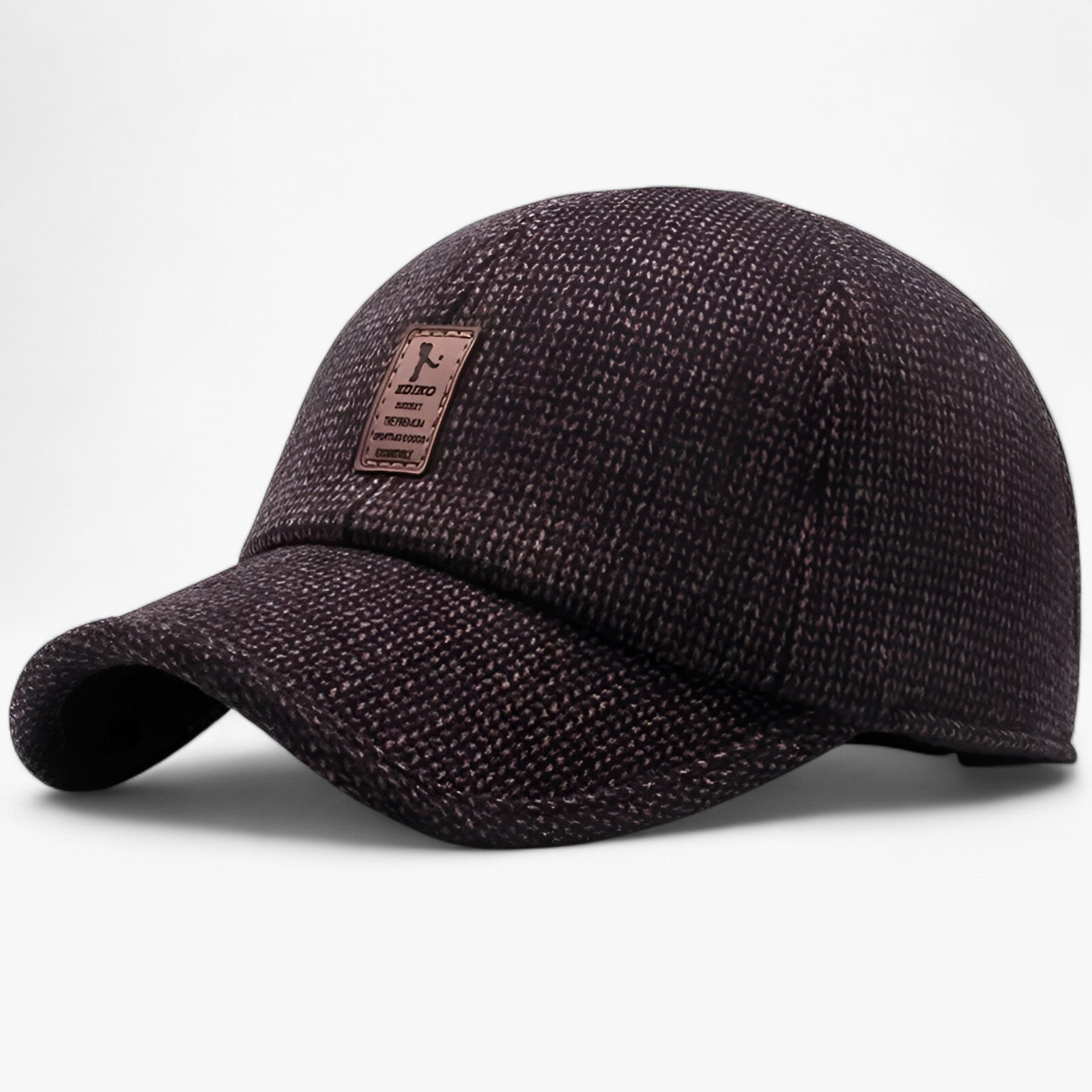men's fashion : Amiel | Warme Wintercap met Oorkleppen in Bruine Warme Wol 55-62CM van Pantinoshop