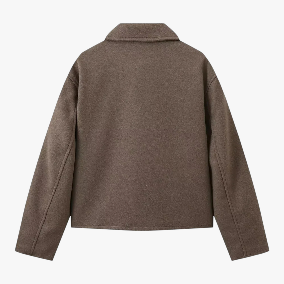 Damesjassen & -jacks : Malia | Dames Vintage Wollen Winterjas voor Koude Maanden in van Pantino