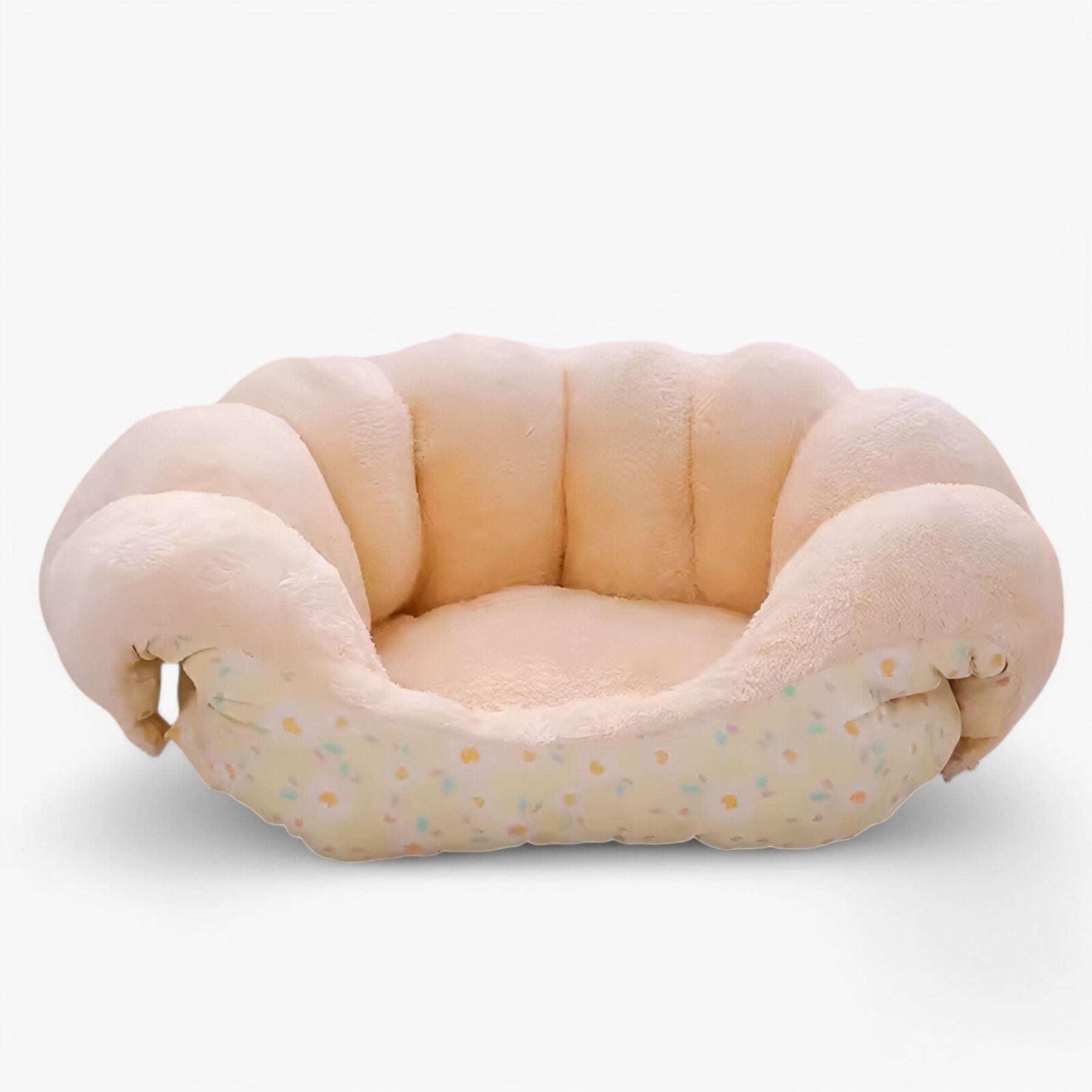 pets : Finn | Warm en Gezellig Winterkattenbed in Geel van Pantinoshop