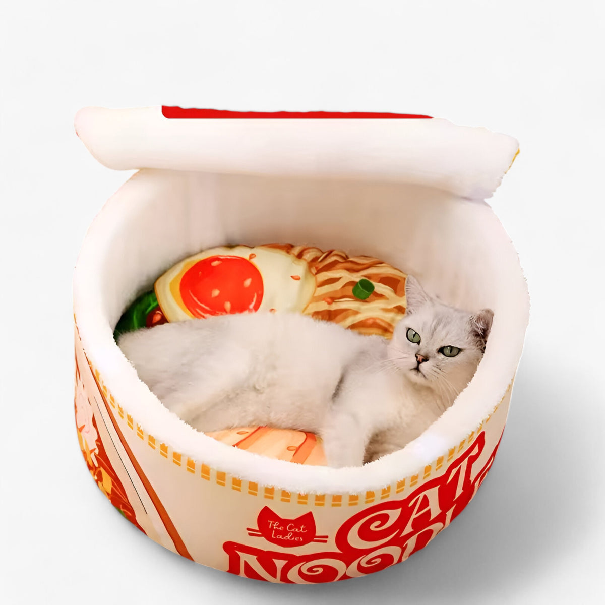 pets : Momo | Warm & Schattig Kattenbed – Semi-Gesloten en Wasbaar in van Pantino