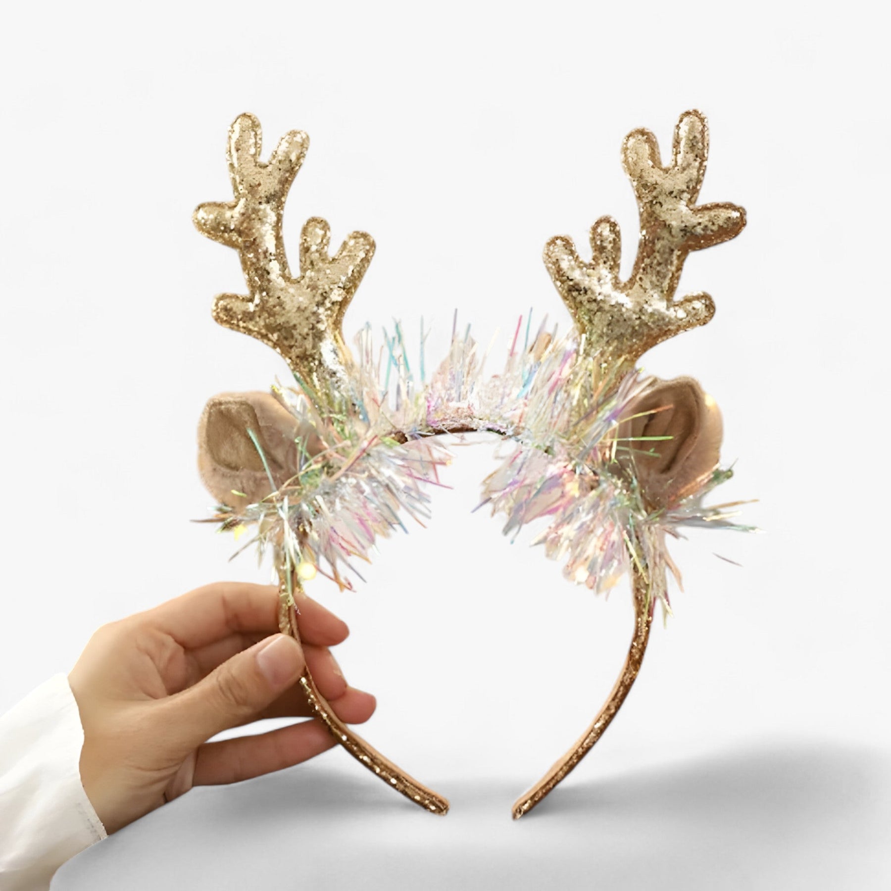 accessories : Emma | Kerst Diadeem met Hertengeweien - Feestelijke en Tedere Accessoire voor Kinderen in C van Pantinoshop