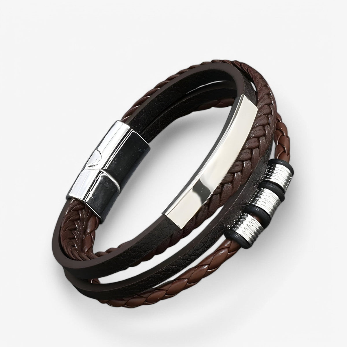 accessories : Vince | Robuuste en veelzijdige leren armband in van Pantinoshop
