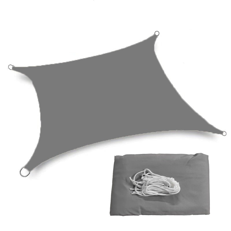 outdoor equipment : SailShade - Waterdichte Buitenzonwering in Grijs van Pantino