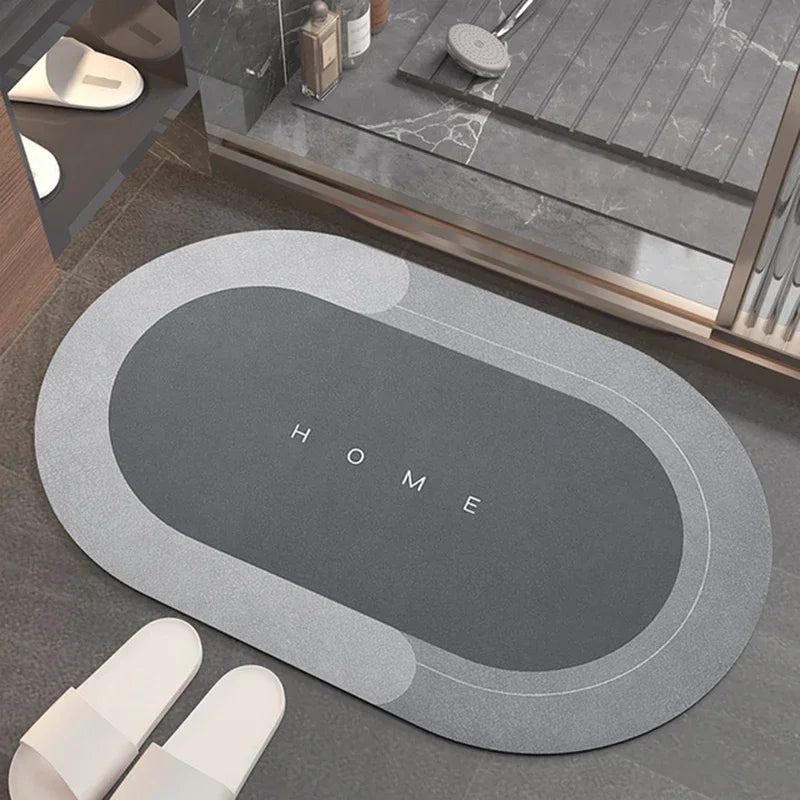 home & garden : AquaLux - Super absoberende badmat in Grijs van Pantino