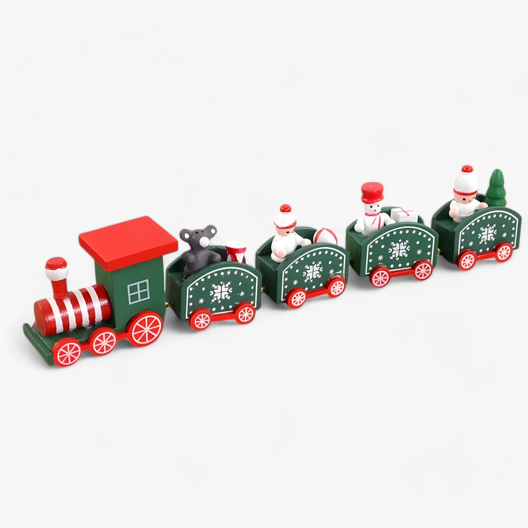 home & garden : Eigenzinnigheid | Kerst houten treinornament - feestelijk decor en cadeau voor kinderen in Stijl10 van Pantino