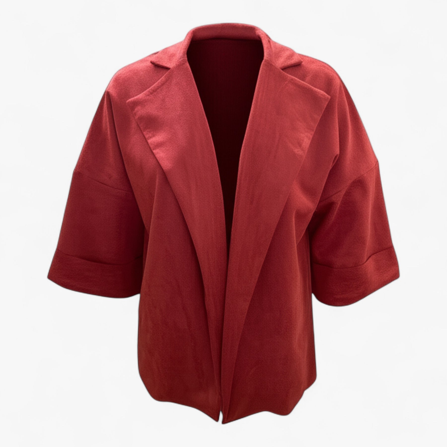 Clothes : Siena | Elegante cardigan voor dames in Rood van Pantino
