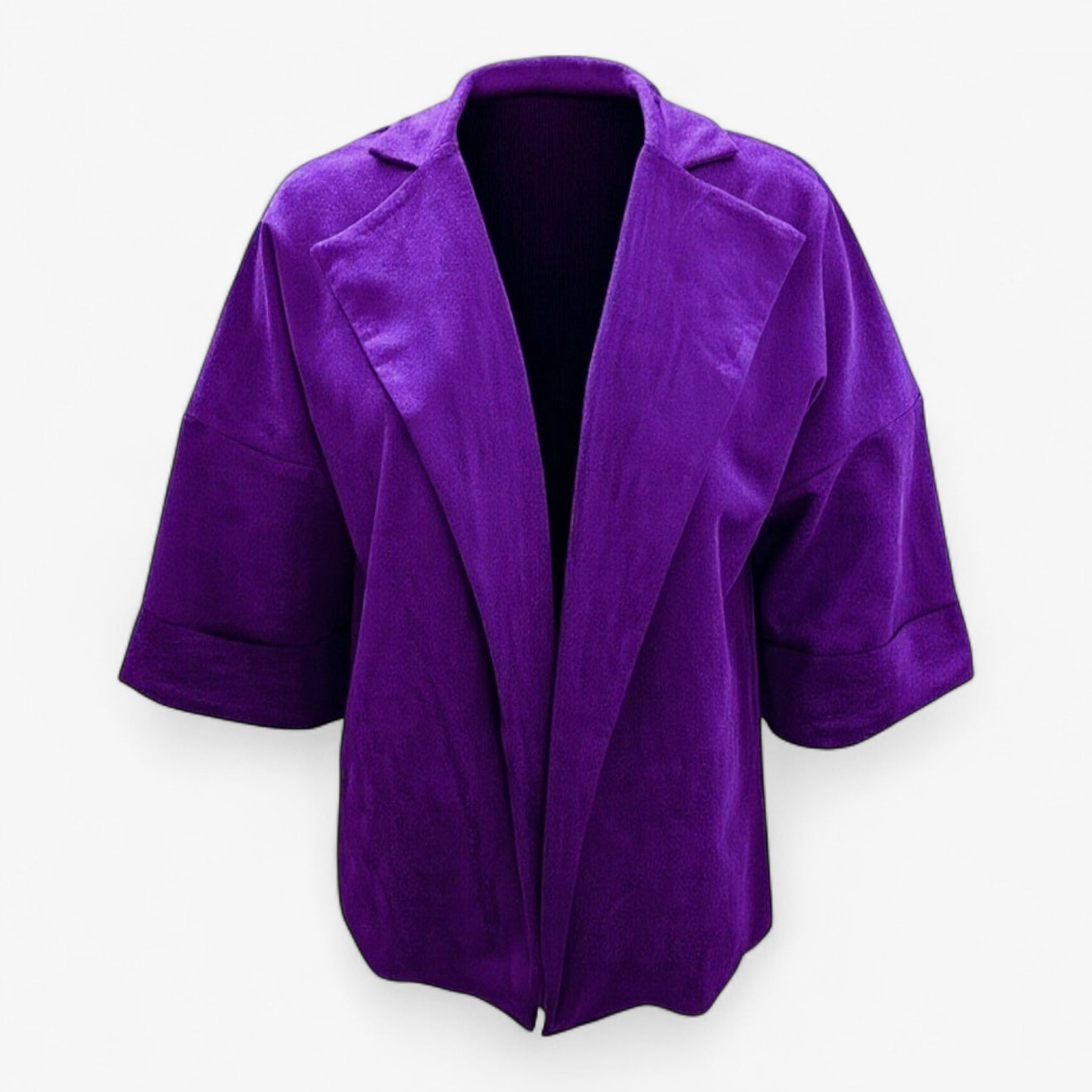 Clothes : Siena | Elegante cardigan voor dames in Paars van Pantino