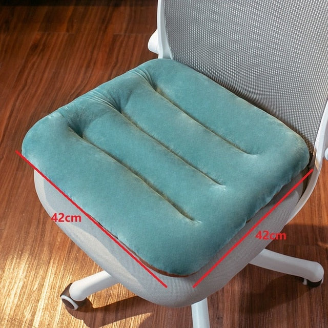 home & garden : SeatBack | Zacht kussen - ondersteuning en comfort - Geen rugpijn meer bij het zitten! in A Blauw van Pantino