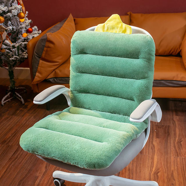 home & garden : SeatBack | Zacht kussen - ondersteuning en comfort - Geen rugpijn meer bij het zitten! in D Groen van Pantino