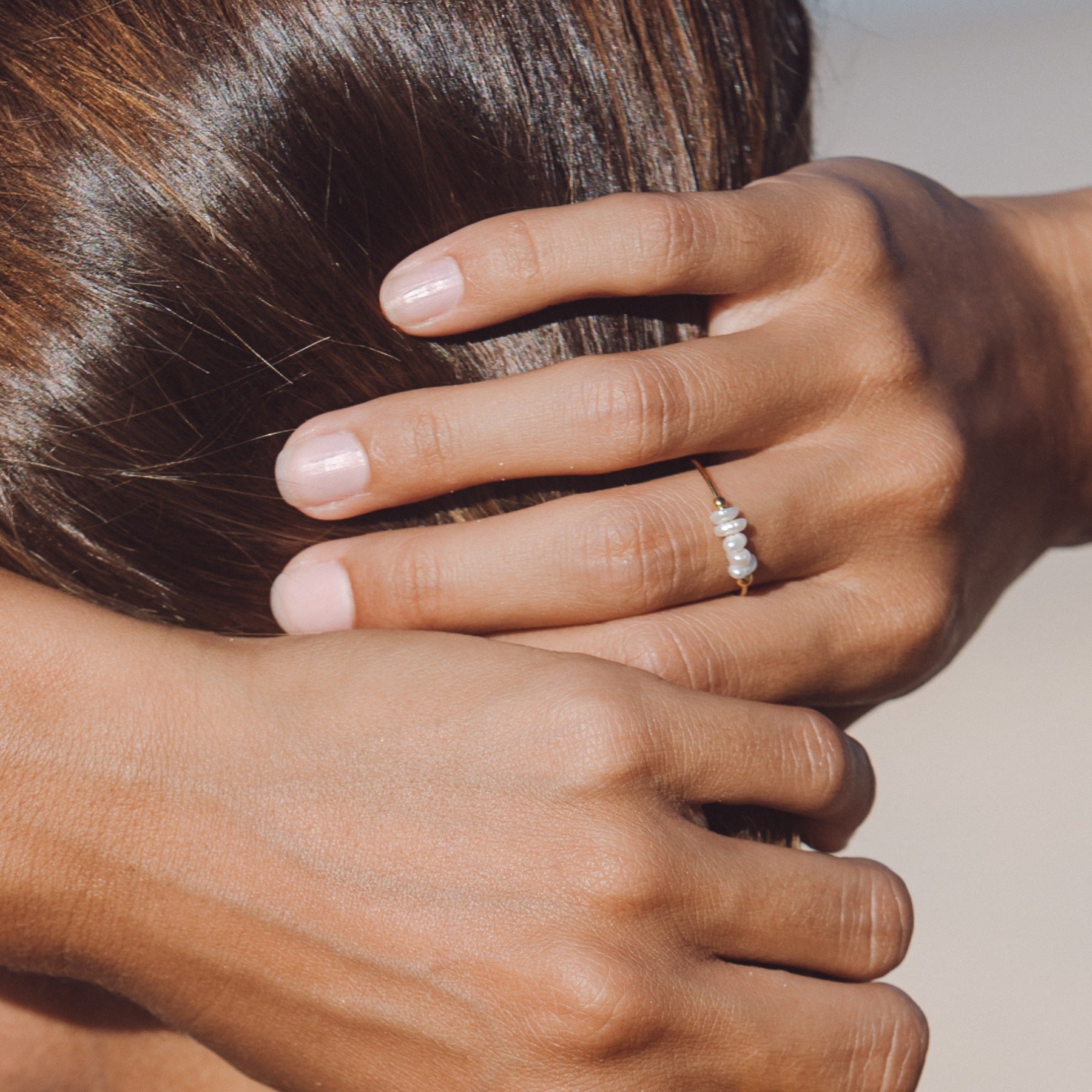 Ringen : Stijlvolle Mini Pearl Ring voor Dames in van Pantino
