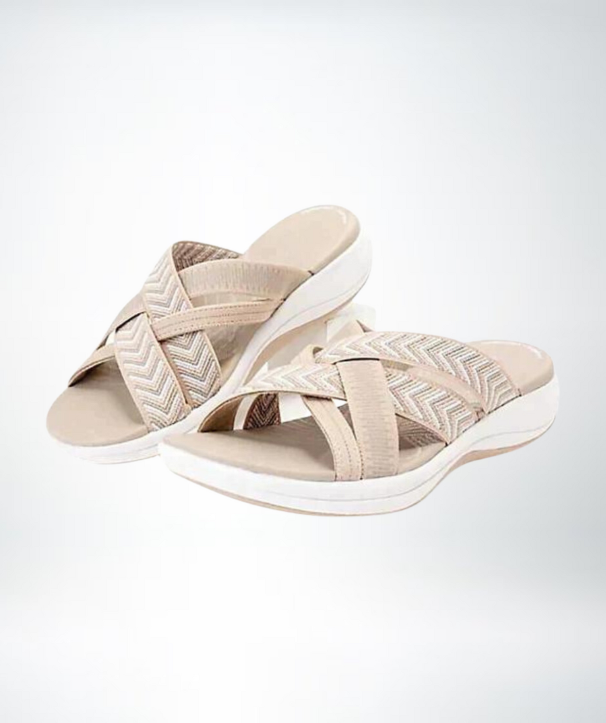 men's fashion : Nova Dames Orthopedische Sandalen in Beige van Pantino