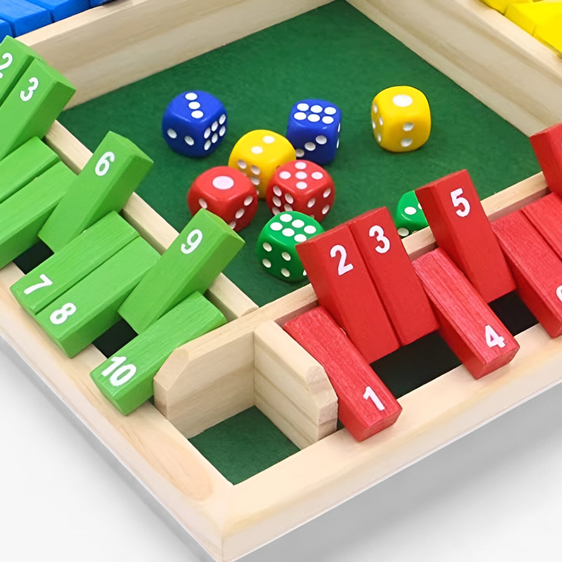 other : Milan | Kleurrijk Shut the Box Spel in van Pantinoshop