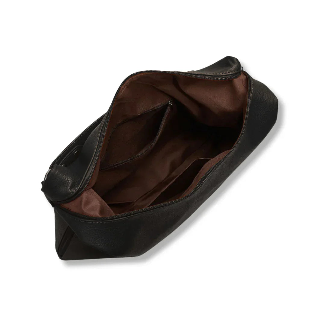 bags : Kaia Vegan Leren Hobo Tas in van Pantino