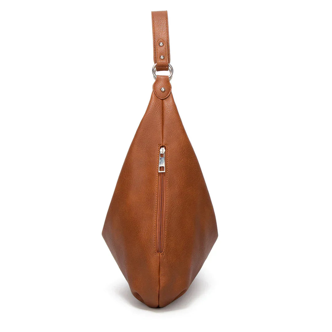 bags : Kaia Vegan Leren Hobo Tas in van Pantino
