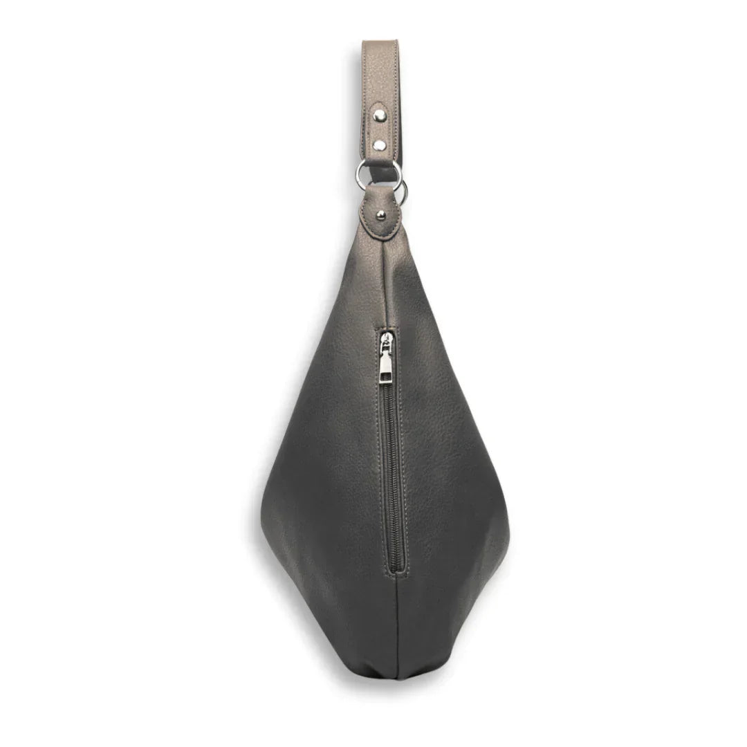 bags : Kaia Vegan Leren Hobo Tas in van Pantino