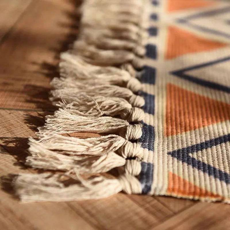 home & garden : Malua | Bohemian Vintage Plaid Tapijt - Sfeervol Woonkleed in van Pantino