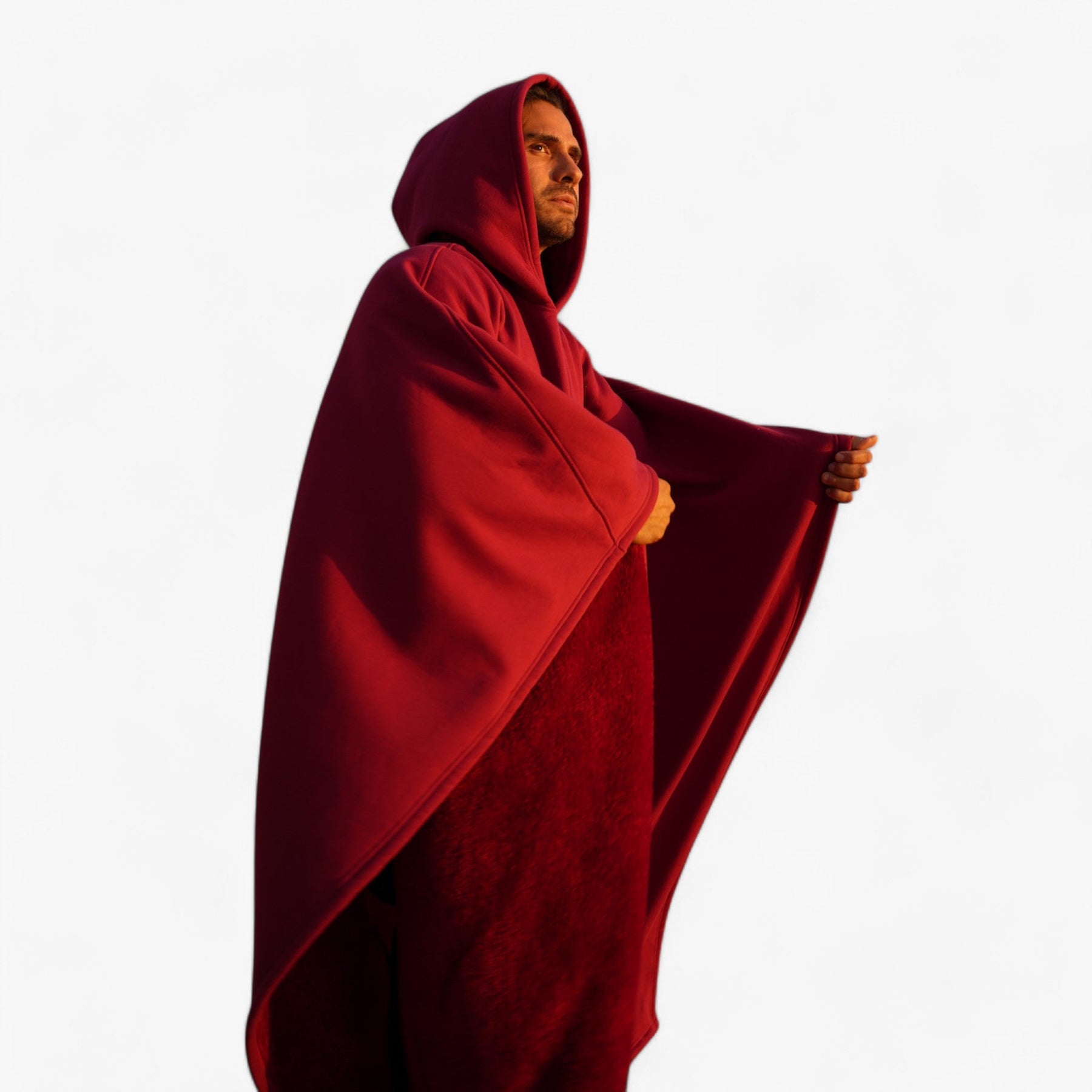 Lizett | Fleece Poncho met capuchon - Ultiem comfort en stijl- €25 : Lizett | Fleece Poncho met capuchon - Ultiem comfort en stijl in van Pantinoshop