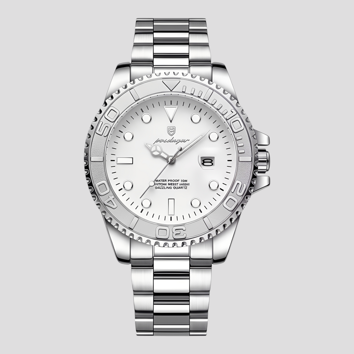 watches : Gabor | Luxe smartwatch met AMOLED-display in Zilver van Pantinoshop