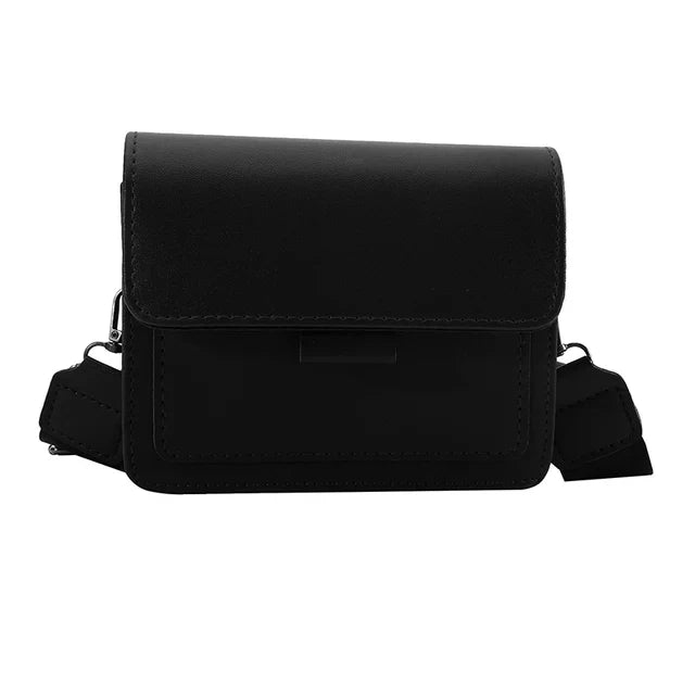bags : MARLEEN - Dames PU-Leren Crossbody Vierkante Tas met Verstelbare Schouderband in Zwart van Pantino