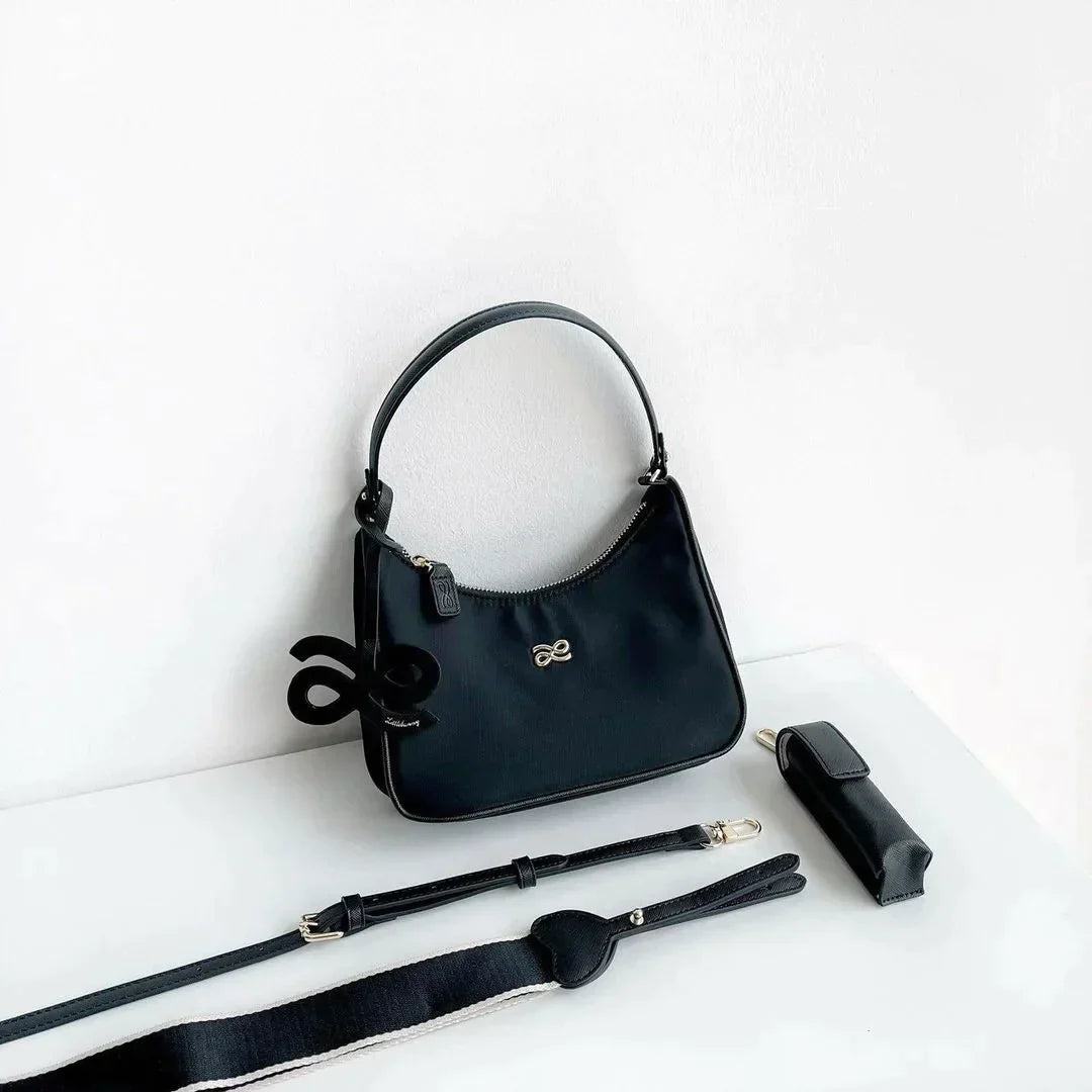 bags : Jamie - Vintage Esthetische Handtas in Zwart van Pantino