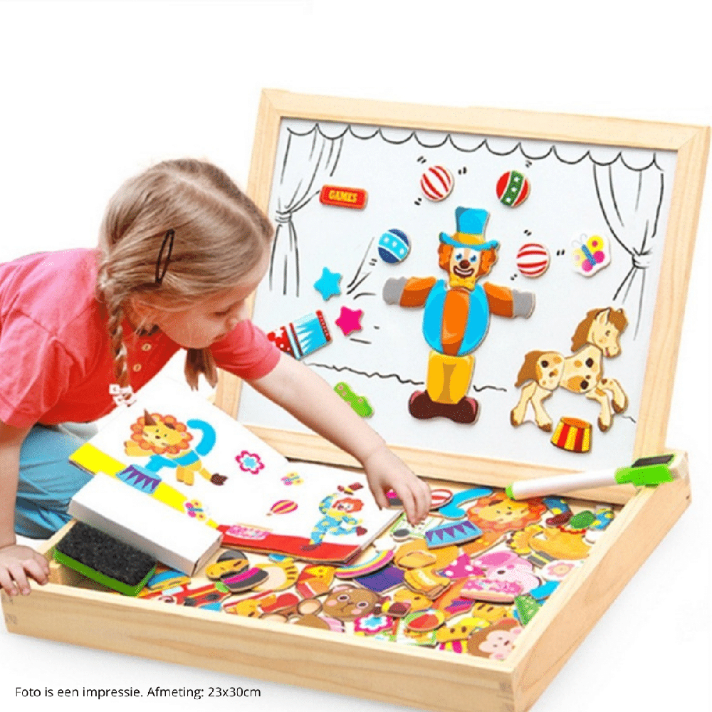 other : PlayWood | Houten magnetische krijtbord in van Pantino