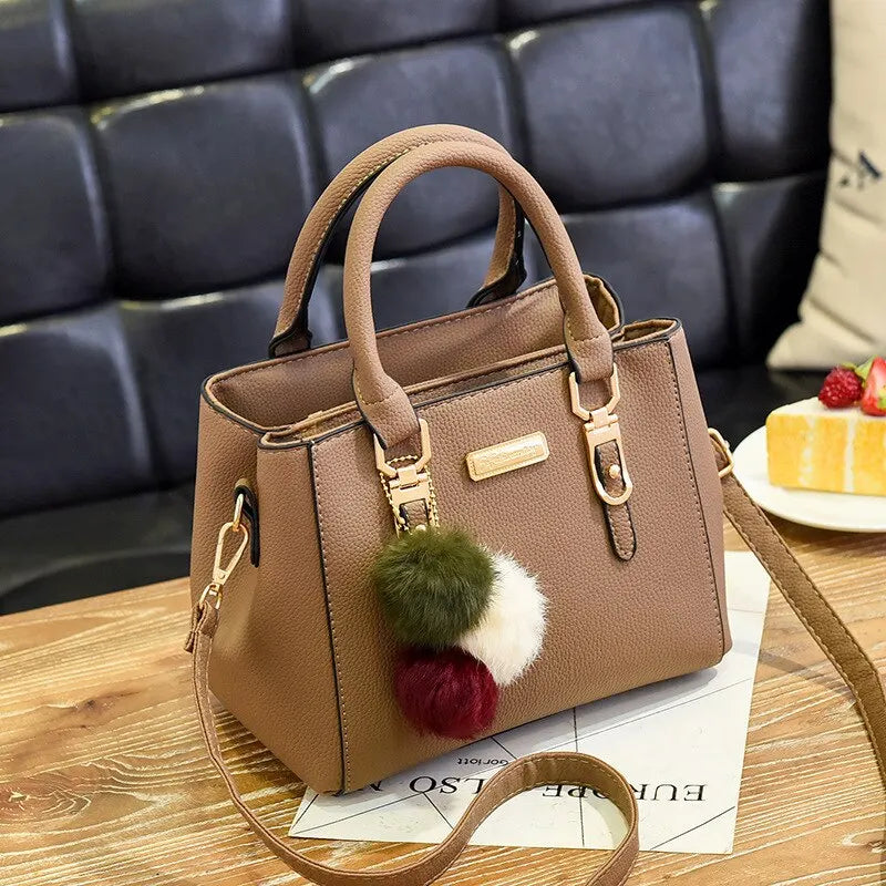 bags : RENATE - Vintage PU-leren handtas voor dames in khaki (Klein (langste zijde 20-30 cm)) van Pantino