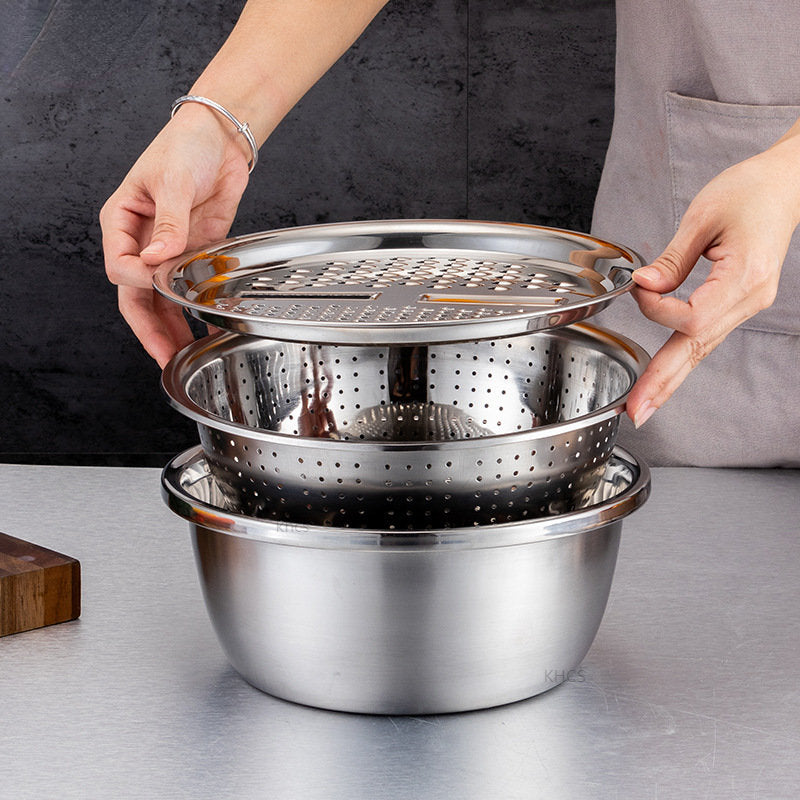 home & garden : Master Chop - 3-in-1 Roestvrijstalen Snijlade in van Pantino