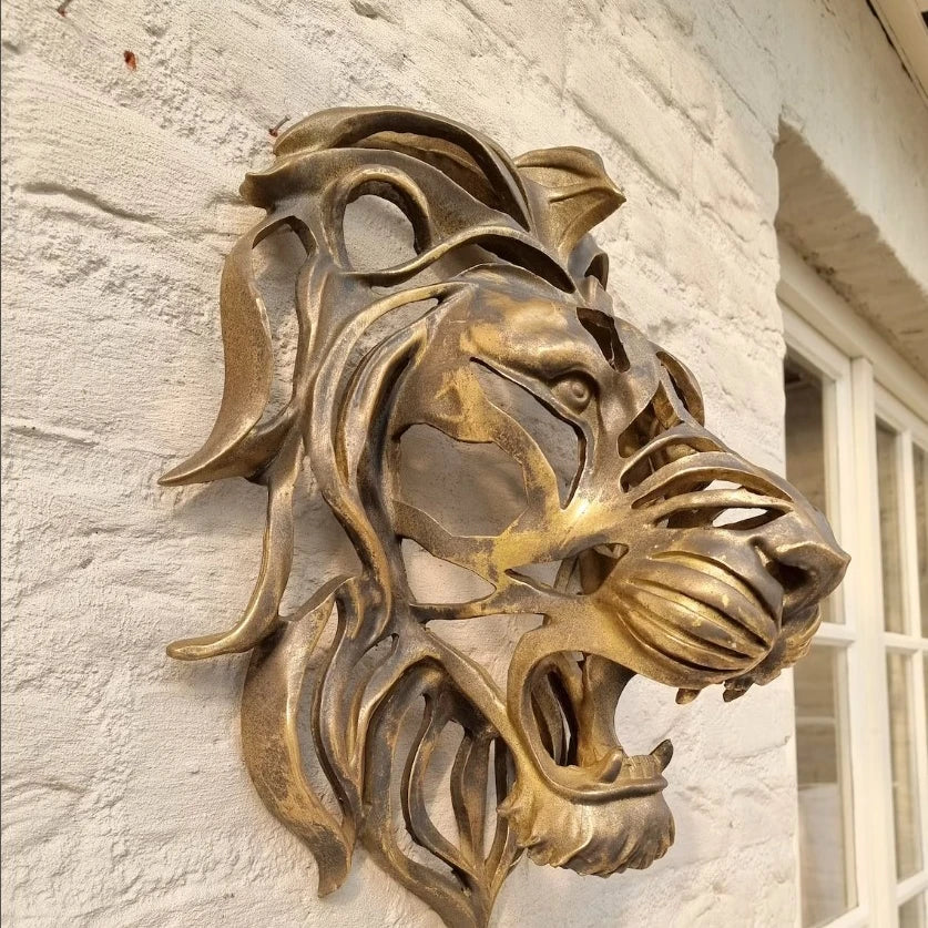 home & garden : RegalRoar Lion - Leeuwenkop Wandsculptuur in van Pantino
