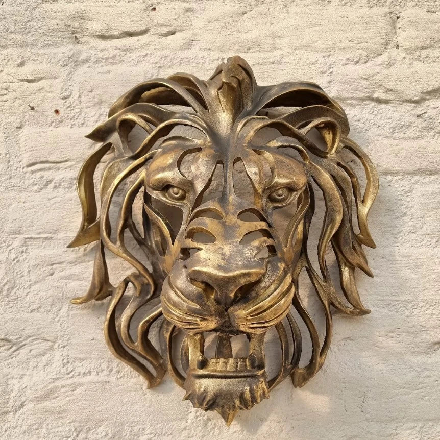 home & garden : RegalRoar Lion - Leeuwenkop Wandsculptuur in van Pantino