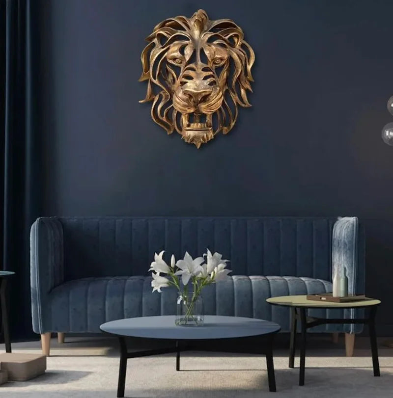 home & garden : RegalRoar Lion - Leeuwenkop Wandsculptuur in van Pantino