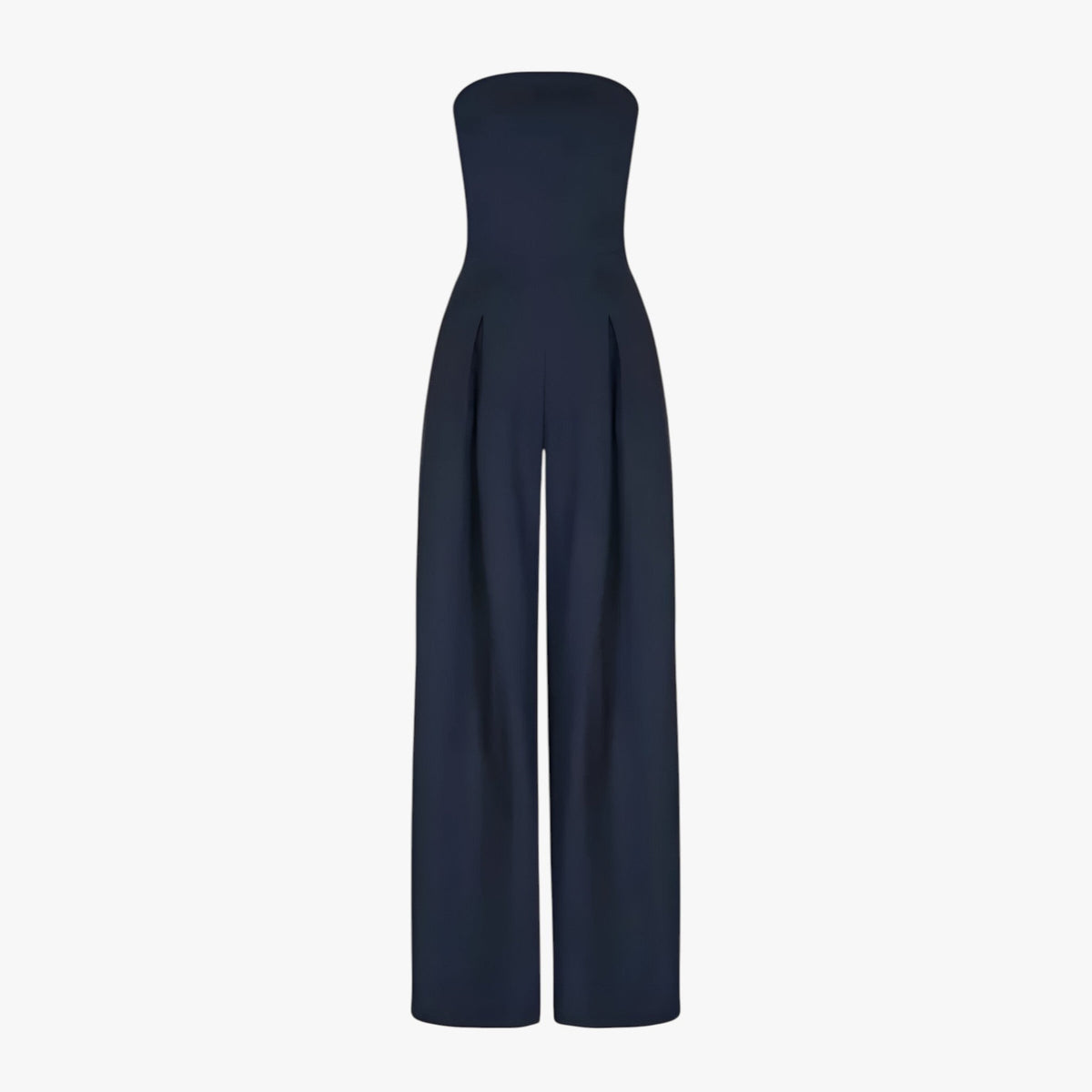 (Pinterest) Jumpsuits : Daria | Jumpsuit met Ingebouwd Korset voor Dames in Donkerblauw van Pantino