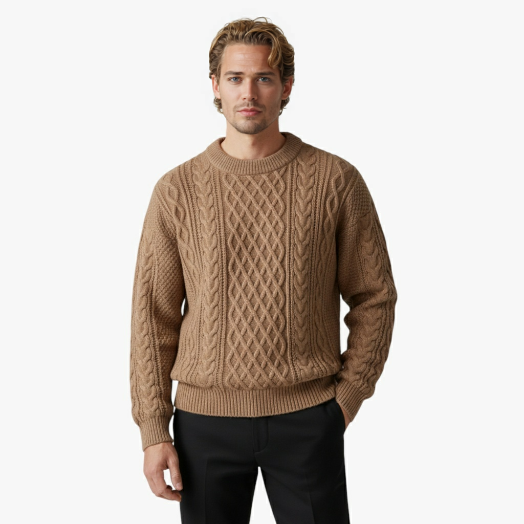 Herentruien : Victor | Heren Casual Gebreide Trui voor de Herfst in van Pantino