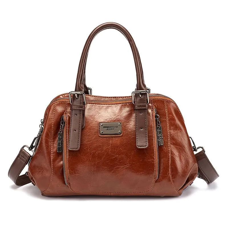 bags : Leren tas - Marja in van Pantino
