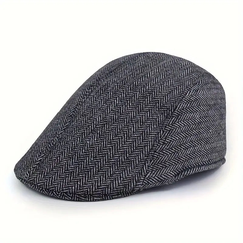 accessories : BeretHat - Hippe warmte muts voor middelbare leeftijd en ouderen ( 1+1 GRATIS ) in Donkergrijs van Pantino