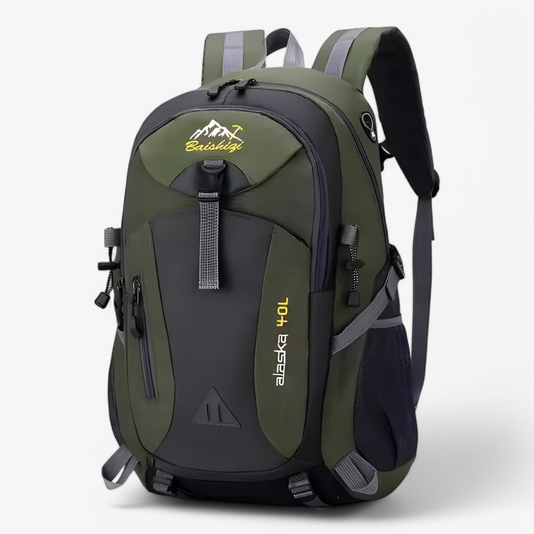 outdoor equipment : Henry | Waterdichte Outdoor Rugzak in Militair groen 52x30x20cm van Pantinoshop