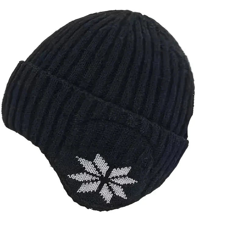 men's fashion : Trendy gebreide muts in Zwart van Pantino