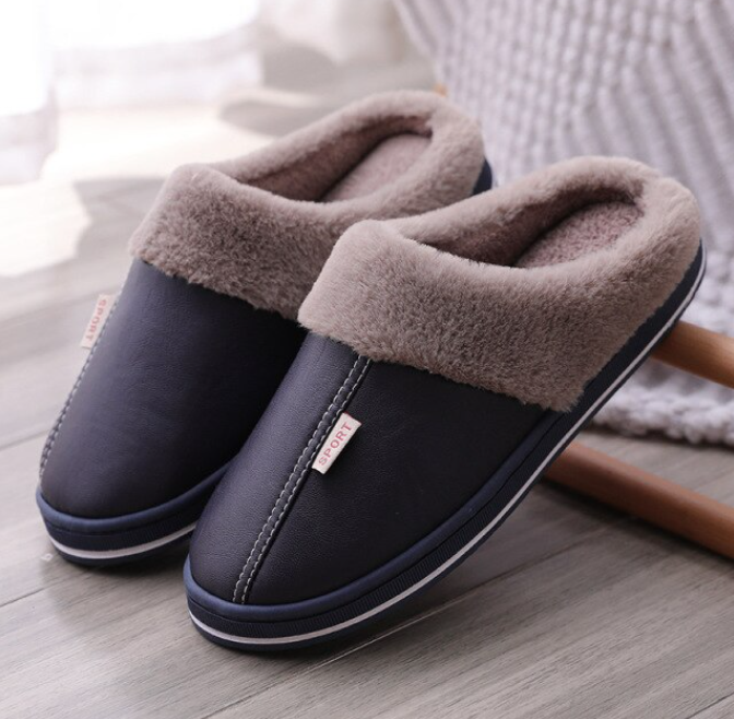 other : Premium Slippers™ in Marine Blauw van Pantino