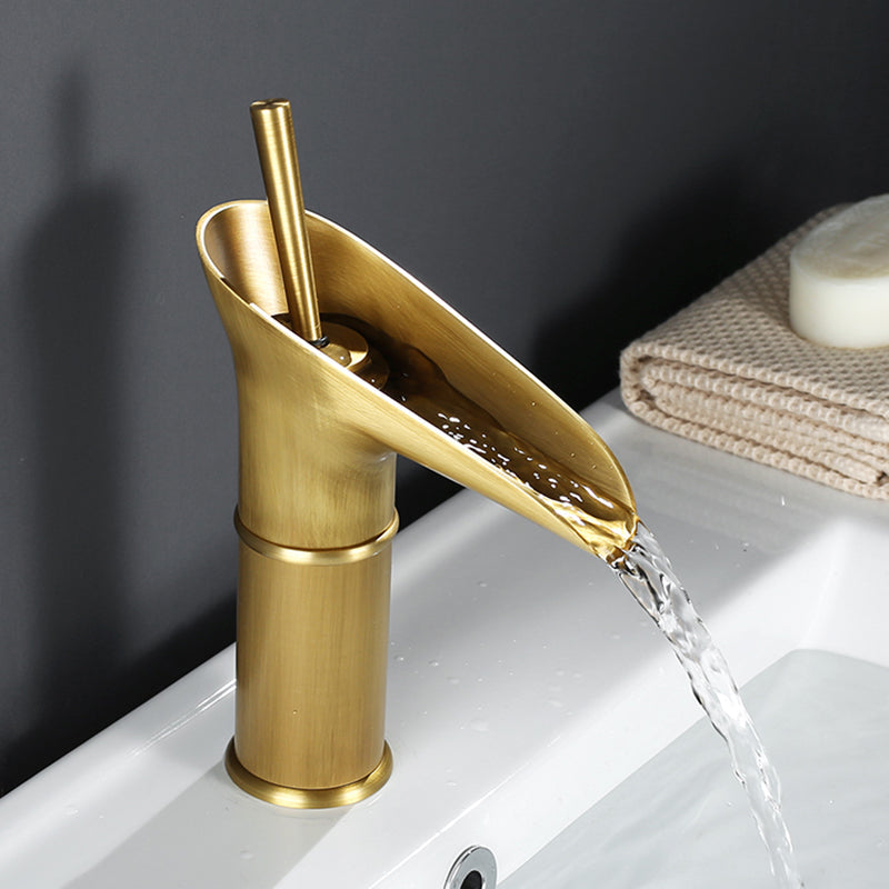 home & garden : Huck - Waterval antieke kraan badkamer wastafel kraan messing wastafelmengkranen in van Pantino