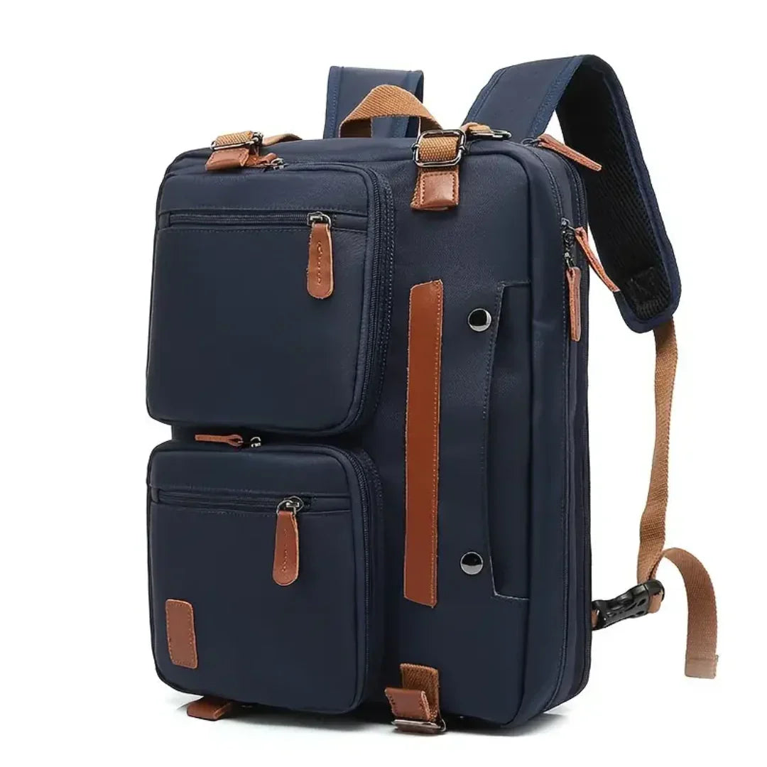 bags : Julia Uniek rugzak - rugzak dames - laptop rugzak in Kobalt van Pantino