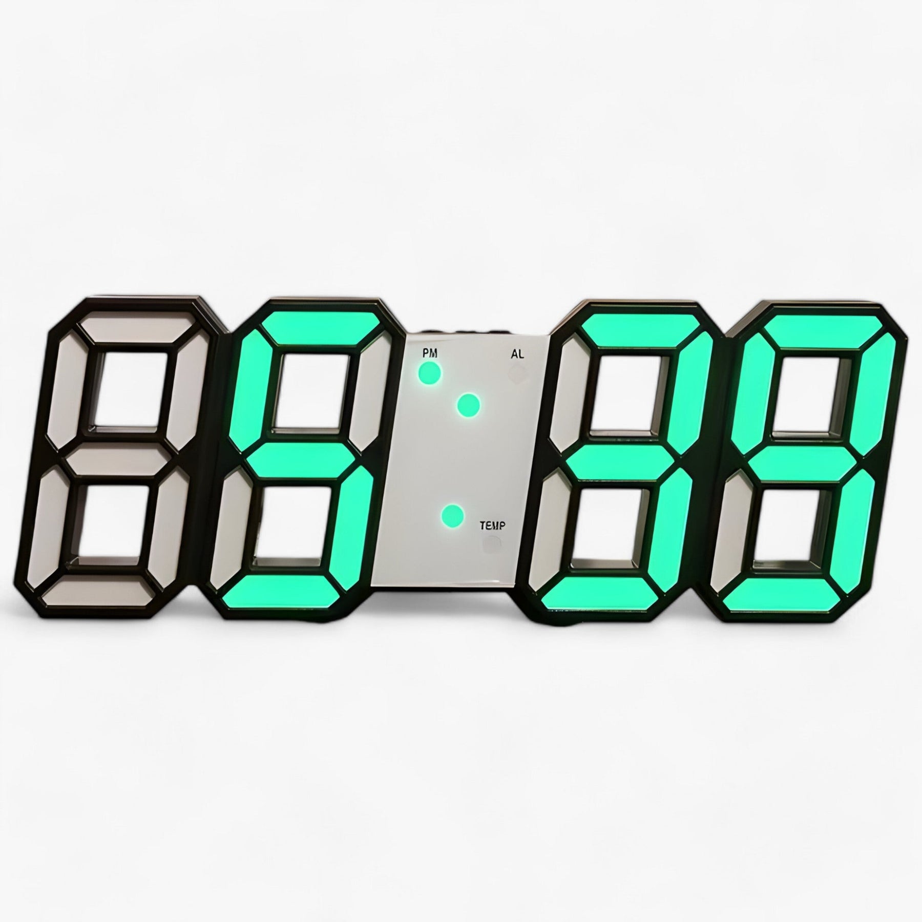 other : NordiClock | Wecker en digitale klok - Multifunctionele elektronische weergave in Zwart en groen van Pantinoshop