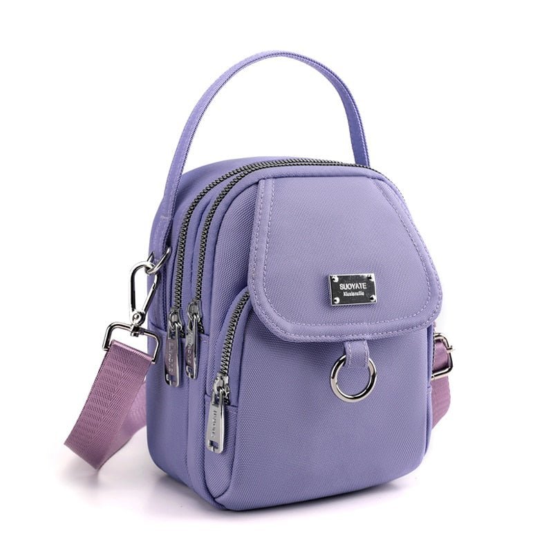bags : Bibbi | Cross Body Tas in Lila van Pantino