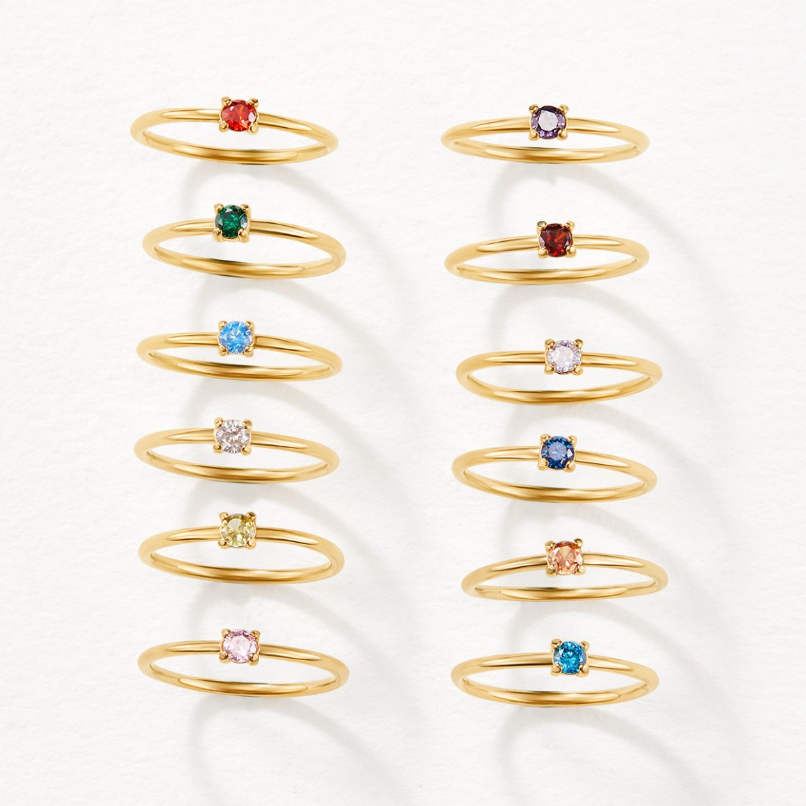 accessories : Birthstone 18K Ring in van Pantino