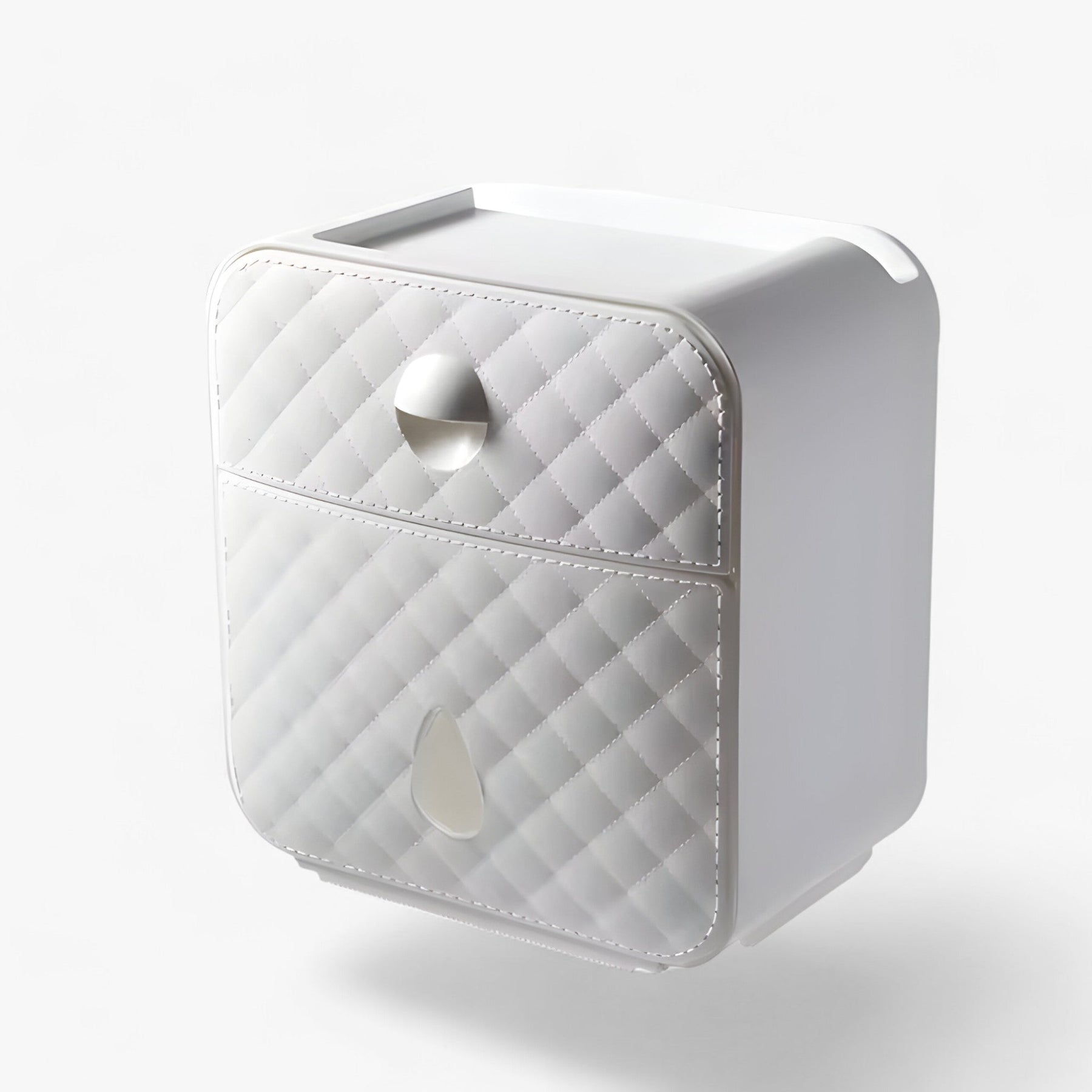 home & garden : Toilettenpapierhouder | Waterdichte dispenser - Opbergoplossing voor de badkamer in B-Wit van Pantinoshop