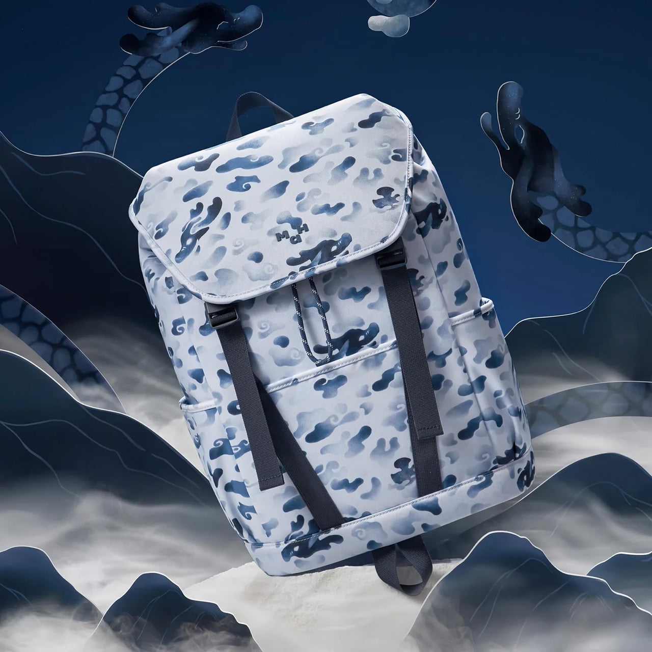 bags : Mythische draak reisrugzak in van Pantino