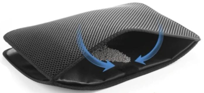 pets : Opvangmat voor kattengrind | Nooit meer kattengrind door je huis in van Pantino